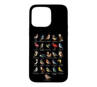 Kids Bird Watching Alphabet A To Z Chart Case for iPhone 15 Pro Max
