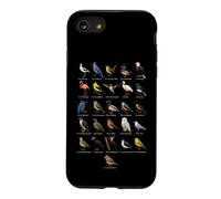 Kids Bird Watching Alphabet A To Z Chart Case for iPhone SE (2020) / 7/8