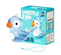 Kids Bird Water Whistle - Portable Sound Play Instrument, Colorful Musical Learning Toy | 4.8x8.7x12cm Interactive Water Activated Sound Device Suitable Hearing Skill Improvement Fun Bath Time