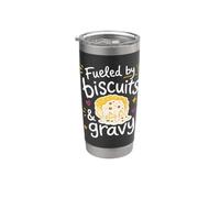Kids Biscuits Gravy Southern Breakfast Stainless Steel Insulated Tumbler