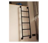 Kids Black Bunk Bed Ladder - 248cm RV Climbing Safe, Sturdy & Easy to Inll, Ideal for Bunk & Loft Beds, Space-Saving, Child-Safe Design