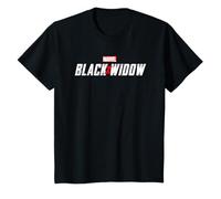 Kids Black Widow Movie Logo T-Shirt