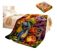 Kids Blanket - Soft Flannel Bed Blanket | 200 cm Breathable Skin-Friendly Quick Dry - Warm Summer Winter Blanket for Boys Bedroom Christmas Birthday Home Gift