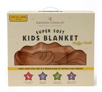 Kids Blankets Throw New Born Baby Gift Box Throws Luxury Ultra Soft Fluffy Warm Cosy Thick Children Bed Sofa Blanket For Girls and Boys 110x140 CM (Honey Bear)