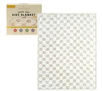 Kids Blankets Throw New Born Baby Gift Box Throws Luxury Ultra Soft Fluffy Warm Cosy Thick Children Bed Sofa Blanket For Girls and Boys 110x140 CM (Coco Cream)