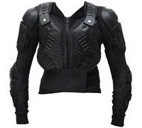 KIDS BLK SCORPION ARMOUR MOTORBIKE/SKI/SKATING MOTCROSS JACKET (S)