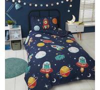 Rapport Home Space & Aliens Duvet Set Multi Double, Multi