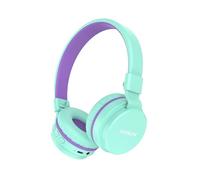 Kids Bluetooth Headphones,Lightweight Kids Headphones Wireless,85/94dB Safe Volume,40H Playtime,Fast Charging,Bluetooth 5.3,Over Ear,Toddler Headphone Built-in Mic for School/Tablet/Travel (Green)