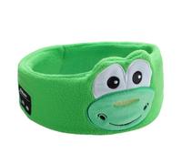 Kids Bluetooth Headphones With Eye Mask, Noise Cancelling Blackout Sleep Mask With Thin Speakers & Super Soft Fleece Headband, Comfortable Travel Accessories (Dinosaur)