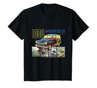 Kids BMH Morris Minor 1000 Retro Car Illustrations Kids T-Shirt