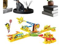 Kids Board Games - 2 4 Player Party Set, Educational Family Challenge, Interactive Bonding, Entertainment School | Kids Board Games Home Holiday Birthday Festive Vacation Play Joy Events Fun