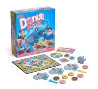 Kids Board Games Age 4-6 - Donut Frenzy Family Game With Elephant Masks Doughnuts Game Boards - Fun Board Games For Kids And 2-4 Players Indoor Entertainment
