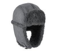 Kids Bomber Russian Hat Winter Warm Trooper Trapper Hats Boys Girls Soft Ushanka Cossack Aviator Cap for Children Age 2-6 Years Ear Flap Face Protector for Skiing Cycling, Pink, Grey, Light Brown