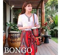 Kids Bongo Drums, 8inch Hand-Carved Multicolored Hand Drum, Percussion Instruments, Artistic Music Decoration for Stage Performances, Activities, Music Lessons