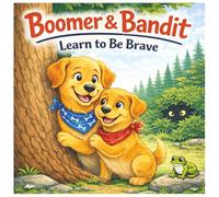 Kids Book About Being Brave: Boomer & Bandit Learn to Be Brave: A Children’s Story About Courage, Confidence, and Facing Fears (Boomer & Bandit Adventures)