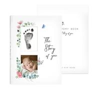 Kids Book Keepsake | Cute Pregnancy Record Keepsake,Photo Album Book - for New Year Memorial Pregnancy Birth Growth Home Holiday Party Vacation