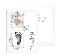 Kids Book Keepsake,Cute Pregnancy Record Keepsake - Scrapbook Photo Album - for Memorial Pregnancy Birth Growth Childhood Home Holiday Party Vacation
