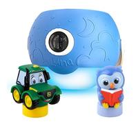 Kids Book Projector - 5 John Deere Tractor and 5 Classic Read-Aloud Stories, 10 Songs & Night Light & Soothing Dream Music | Children Ages 3+ Storytime Projector | Toys, Owl & John Deere Tractor