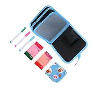 Kids Book - Reusable Erasable Portable Drawing Pad, Creative Doodle Notebook Stationery with Wipe Clean Pages for Endless Practice, Ideal for Home School Travel Trip Road Airplane Ride