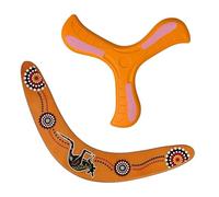 Kids’ Boomerang & Frisbee Set - The Boomerang Returns Easily + Soft Frisbee for Kids - Outdoor Toys for Beginners, Park/Beach, Ages 6+ (2-Pack, Bright Colors)