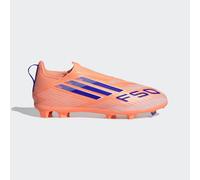 F50 League Laceless Firm Ground Kids Boots - Orange