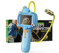 Kids Borescope Borescope Camera Toy with Light for Kids - STEM Science Educational Toy for 4 5 6 7 8 9 10 Years Old Boys Girls Birthday Gift, Snake Scope Camera for Outdoor Camping Nature Exploration
