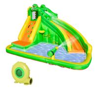Kids Bouncy Castle Childrens Slide Pool Basket Water Gun Climbing Wall Blower