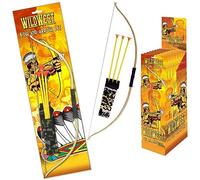 Kids Bow Arrow Play Set Toy Plastic Archery Game Cowboys Indians Outdoor Garden
