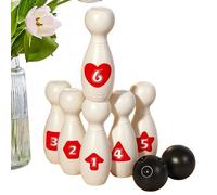 Kids Bowling Set | Portable Educational Playset - Bowling Balls Toy Set - For Kids Family Children Boys Girls Party Courtyard Beaches Backyards Garden Yard Parks Lawn
