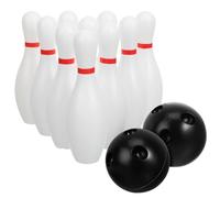 Kids Bowling Set with 10 Pins and 2 Balls - Fun Indoor and Outdoor Bowling Game for Toddlers and Children’S Parties