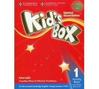 Kid's Box Level 1 Activity Book with Online Resources – British English – Cambridge University Press