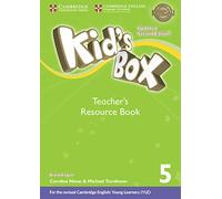Kid's Box Level 5 – Teacher's Resource Book with Online Audio – British English