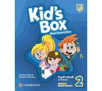 Kid's Box New Generation Level 2 Pupil's Book with eBook English for Spanish Speakers