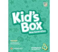 Kid's Box New Generation Level 4 Activity Book with Digital Pack British English