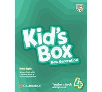 Kid's Box New Generation Level 4 - Teacher's Book with Digital Pack - British English