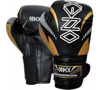 Kids Boxing Gloves 2023, MMA Training Sparring Durable Muay Thai Kickboxing Men Women Junior Heavy Punching Boxing Bag Mitts Focus Pads Workout Ventilated Palm Multi Layered (Gold/Black, 4oz)