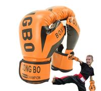 Kids Boxing Gloves, Adjustable Boys Sparring Mitts, Standard Size Protective Gloves with Soft Padding, Breathable Fight Gear, Boxing Glove Ergonomic Design, Sports Equipment for Boxer & Kickboxing