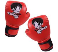 Kids Boxing Gloves - PU Leather Glove With Wrist Guard - Muay Thai Boxing Gloves | Cartoon Design | Boys And Girls Martial Arts, Boxings, Taekwoñdo Training, Punching Bag Glove