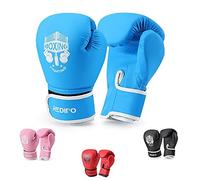 Kids Boxing Gloves, Sponge Foam Training Sparring Gloves Thai Kick Boxing for Kid and Youth, Suitable for Boys and Girls Age 3 to 9 Years