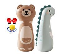 Kids Boxing Towers- Blue Kick Practice Target, Youth Fight Stand, Balance Strike Pole, Active Punch Toy | Freestandings Kick Target with Blue Color for Children Room Exercise Daily Activity