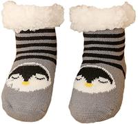 Kids Boy Girl Cute Slipper Socks Kids Slipper Fluffy Socks Super Soft Fuzzy Warm Thick Fleece Lined Non-Slip Animal Socks Bed Socks Cozy Winter Thermal Fleece Children Home Socks (Color 8,XS)