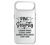 Kids Boy Ring Security Ring Bearer Wedding Duties List Case for iPhone Air