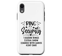 Kids Boy Ring Security Ring Bearer Wedding Duties List Case for iPhone XR