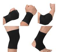 Kids Boys And Girls Protective Gear Set 5 Pairs Palm Guard Knee Pads Ankle Support Elbow Pads Bracer Child Outdoor Sports For Running Fitness Riding Skiing Dancing Football Basketball Badminton Tennis