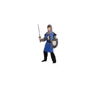 Kids Boys Blue Medieval Knight Fancy Dress Costume Medium 5-7 years