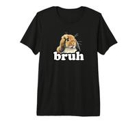 Kids Boys Girls Bruh Mini Holland Lop Bunny Rabbit Lover Premium T-Shirt