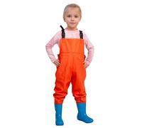Kids Boys Girls Chest Waders Youth Fishing Waders for Toddler Children Water Proof Hunt & Fishing Waders with Boots up 3 Winter Rompers Girl Summer Shirts Baby Girl Orange
