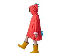 Kids Boys Girls Waterproof Raincoat Cute Cartoon Hooded Puddle Suit Waterproof Storm Protection Hooded Jumper Coat for School Playground Outdoor Walking