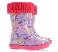 Kids Boys Girls Wellington Boots Wellies Rainy Boots size 4-2.5 UK / 20-35 EU