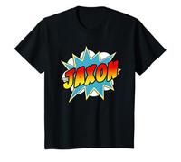 Kids Boys Jaxon Comic Book Superhero Name T-Shirt